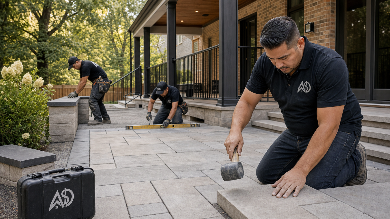 Another Day Another Dollar Construction patio and terrace installation